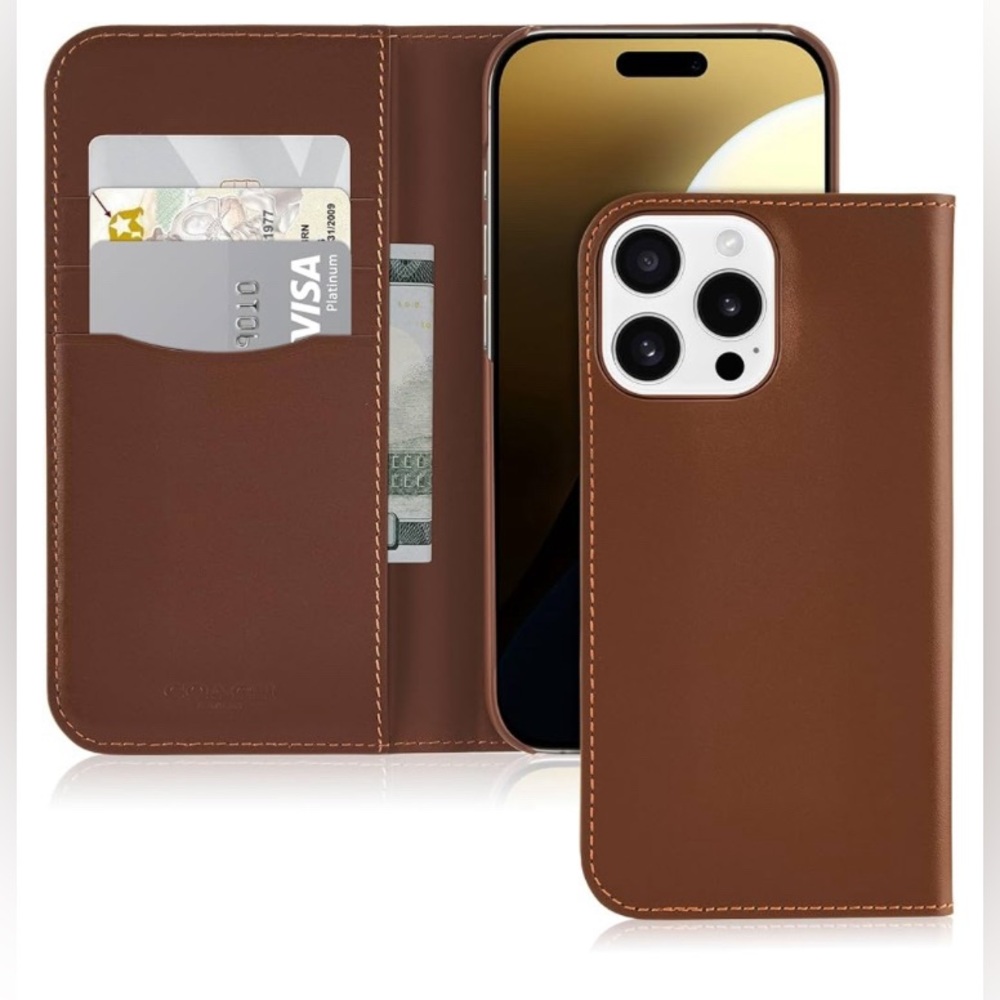 Coach 2024 Iphone Pro Folio Phone Case - Picture 3 of 12